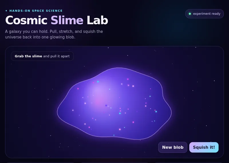 GPT-5.6-Luna: a galaxy slime you can stretch and squish