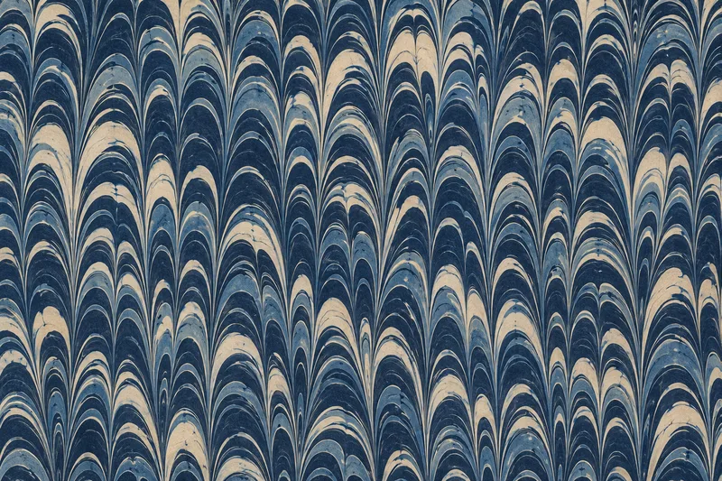 GPT-5.6-Sol: four combed-marble papers, drawn by GPT's built-in image model
