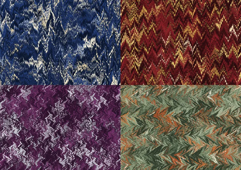 Claude Opus 5.5: four PNG patterns and a contact sheet; the best of the four (our read)