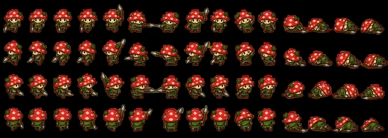 GPT-5.6-Sol: a sprite sheet, drawn by GPT's built-in image model