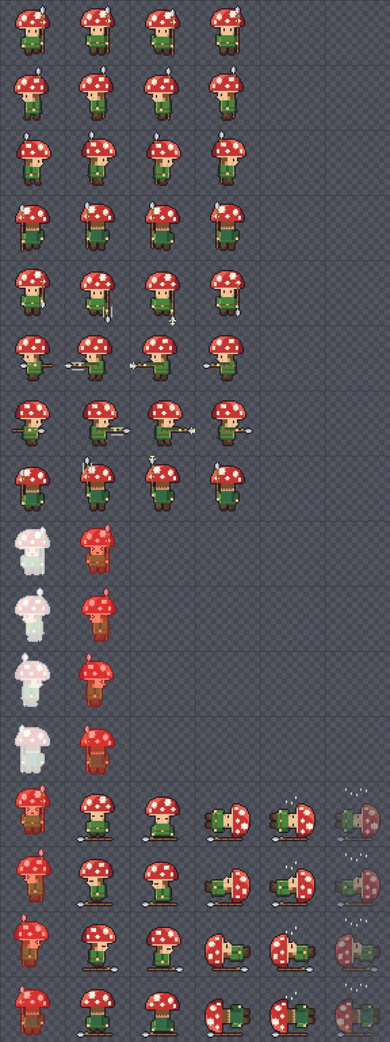Claude Opus 5.5: a sprite sheet with a JSON map and a preview page; the best of the four (our read)