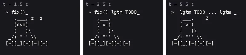 Claude Opus 5.5: types fake code, blinks and dozes; the best of the four (our read)